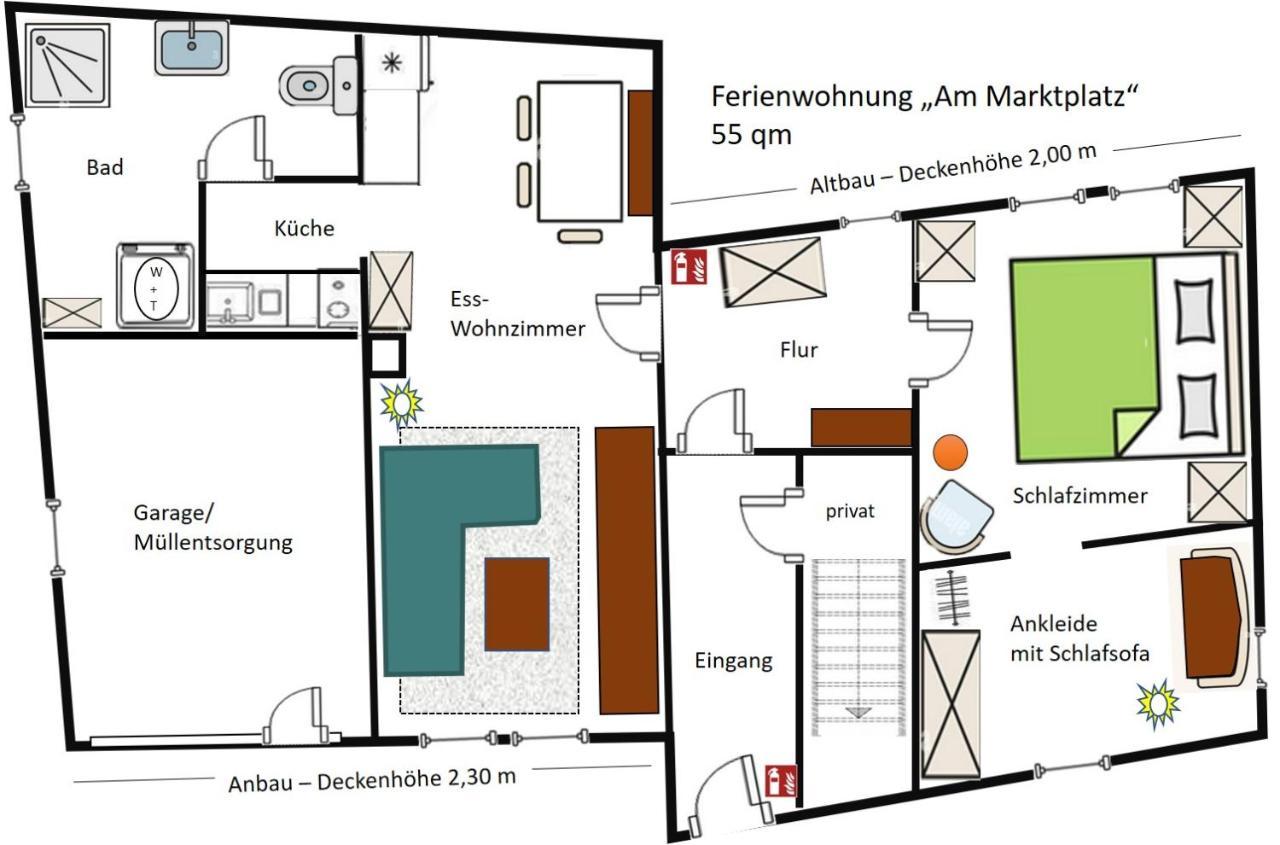 Ferienhaus Am Marktplatz Oberheimbach Exterior foto